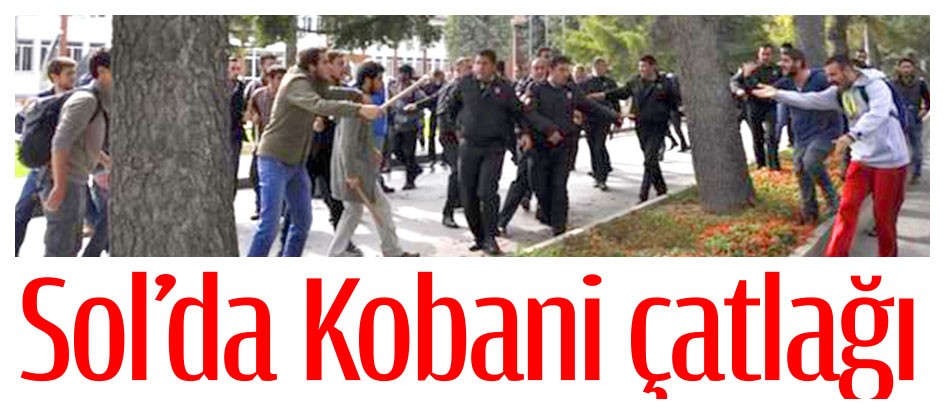 Sol’da Kobani çatlağı