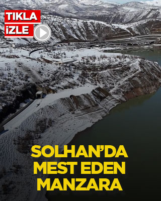 Solhan’da mest eden manzara