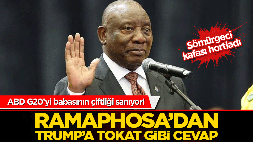 Sömürgeci kafası hortladı: ABD G20’yi babasının çiftliği sanıyor!