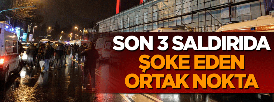 Son 3 terör saldırısında şoke eden ayrıntı