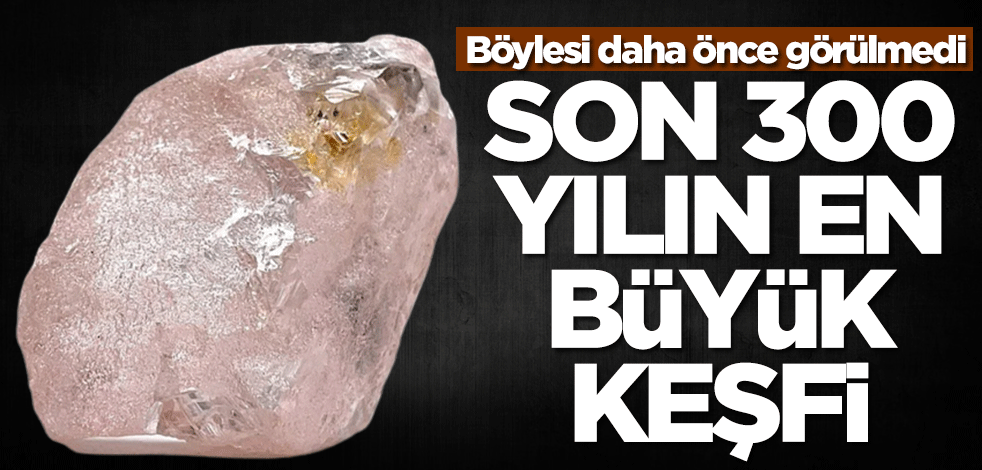 Son 300 yılın en büyük keşfi! Böylesi daha önce görülmedi