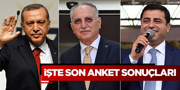 Son anket sonuçları da Ekmeleddin'e umut olmadı
