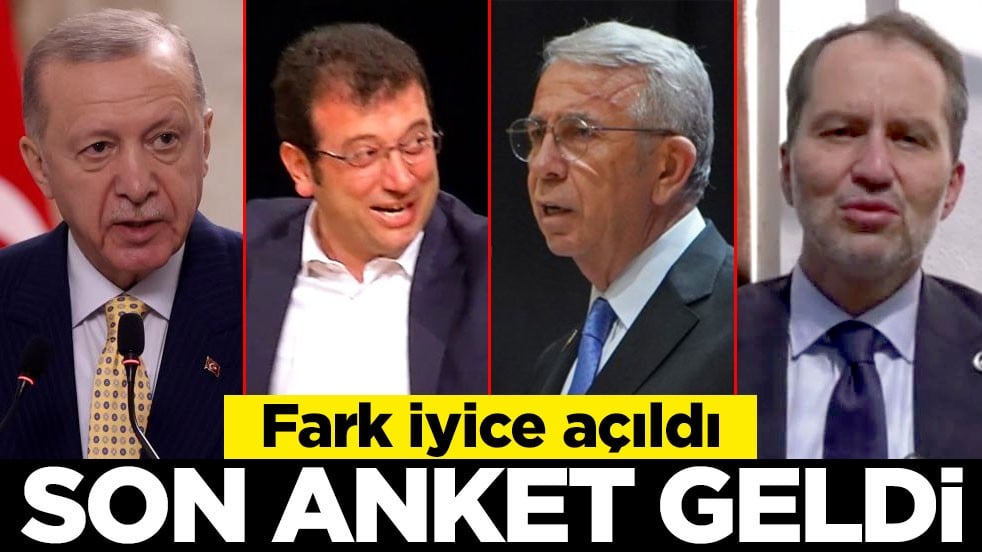 Son anket sonuçları geldi! İki siyasi arasındaki fark açıldı