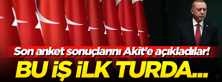 Anketler, ilk turda ‘iş biter’i gösteriyor