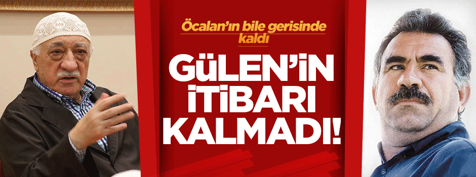 Son ankete göre Gülen'in itibarı Öcalan'ın bile gerisinde!