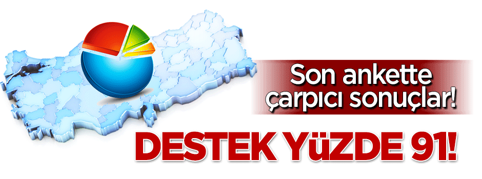 Son ankette çarpıcı sonuçlar: Evet diyenlerin oranı yüzde 91'e çıktı!