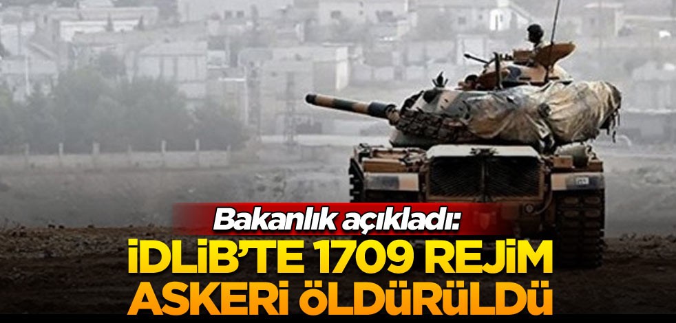 İdlib’te 1709 rejim askeri öldürüldü
