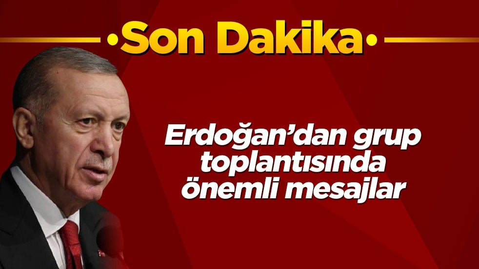 Son dakika! Cumhurbaşkanı Erdoğan konuşuyor