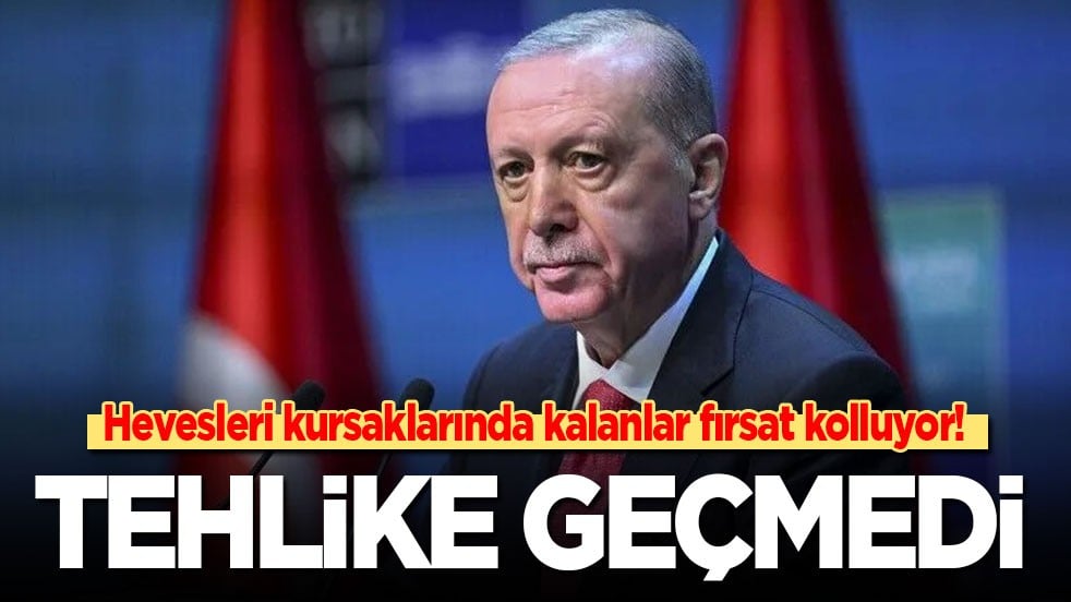 Cumhurbaşkanı Erdoğan'dan FETÖ uyarısı: Hevesleri kursaklarında kalanlar fırsat kolluyor! Tehlike geçmedi