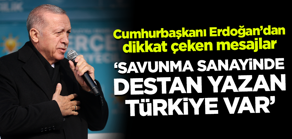 Son dakika! Cumhurbaşkanı Erdoğan'dan flaş açıklamalar