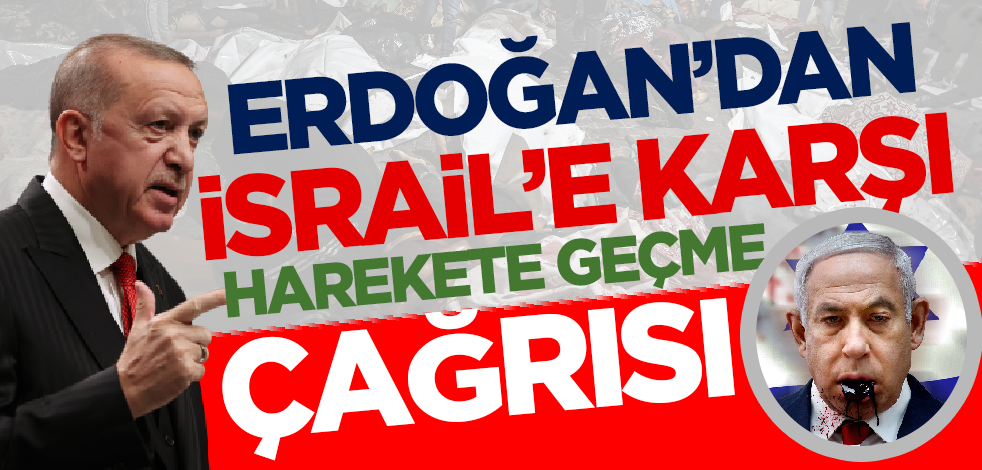 Son dakika... Cumhurbaşkanı Erdoğan'dan İsrail'in hastane katliamına sert tepki!