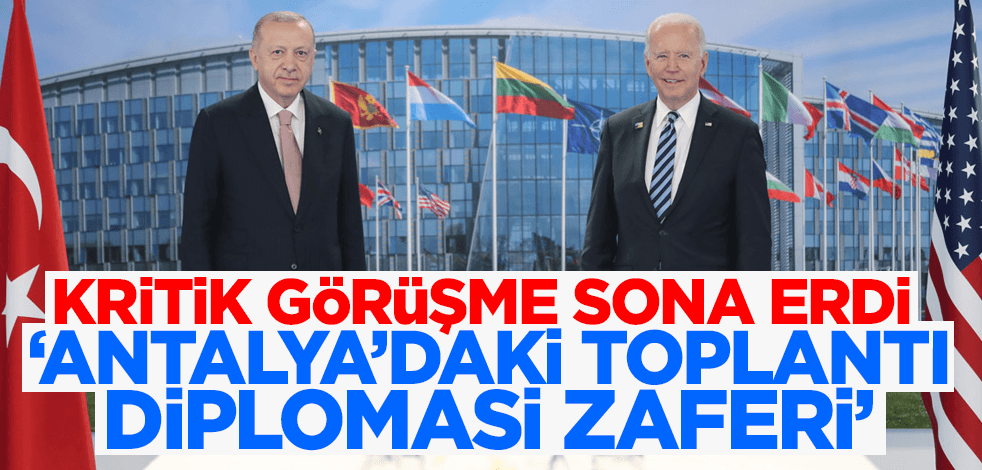 Son dakika... Erdoğan-Biden kritik görüşmesi sona erdi!