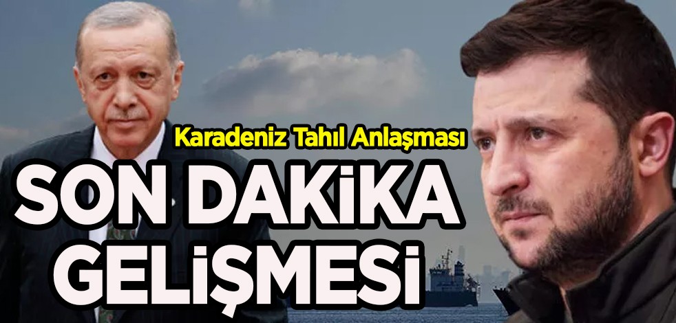Son dakika haberi: Karadeniz Tahıl Anlaşması uzatıldı! Cumhurbaşkanı Erdoğan ve Zelenski'den art arda açıklamalar..