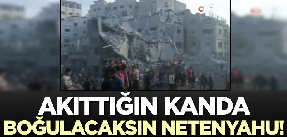 Son dakika! İsrail Cibaliye Mülteci Kampı'nı vurdu...