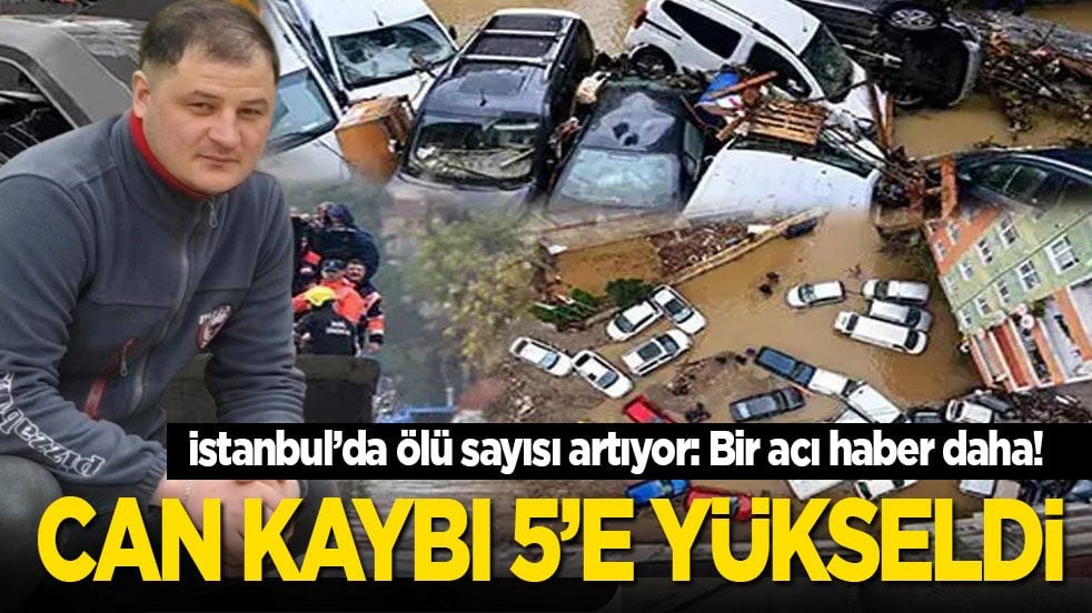 İstanbul'daki sel felaketinde bir acı haber daha! Cesedi Haliç kıyısında bulundu