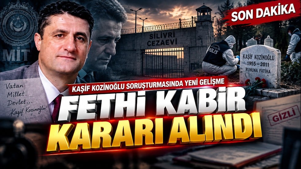 Son dakika... Kaşif Kozinoğlu soruşturmasında kritik karar! Mezarı açılacak