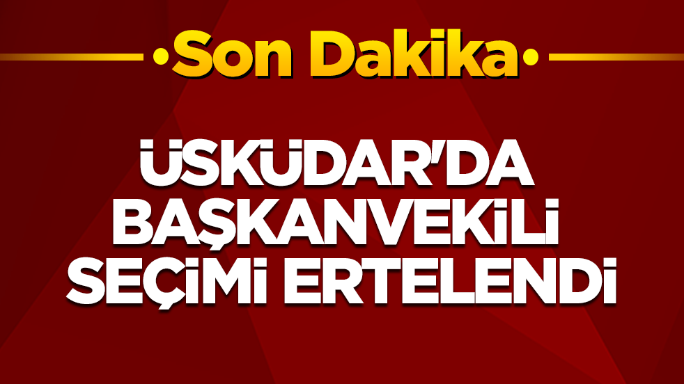 Son dakika olarak duyuruldu! Seçimler ertelendi