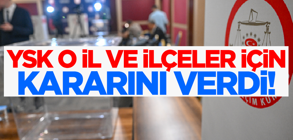 Son dakika! YSK'dan mazbata iptali, yeniden sayım ve red başvurularına yanıt