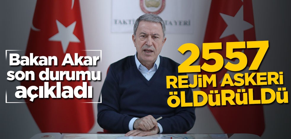 Son rakam açıklandı! 2557 rejim askeri öldürüldü