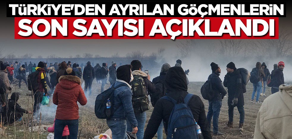 Son rakam açıklandı: İşte Türkiye'den Avrupa'ya geçen mülteci sayısı