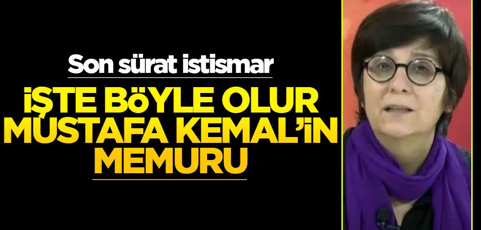 Son sürat istismar! İşte böyle olur Mustafa Kemal'in memuru