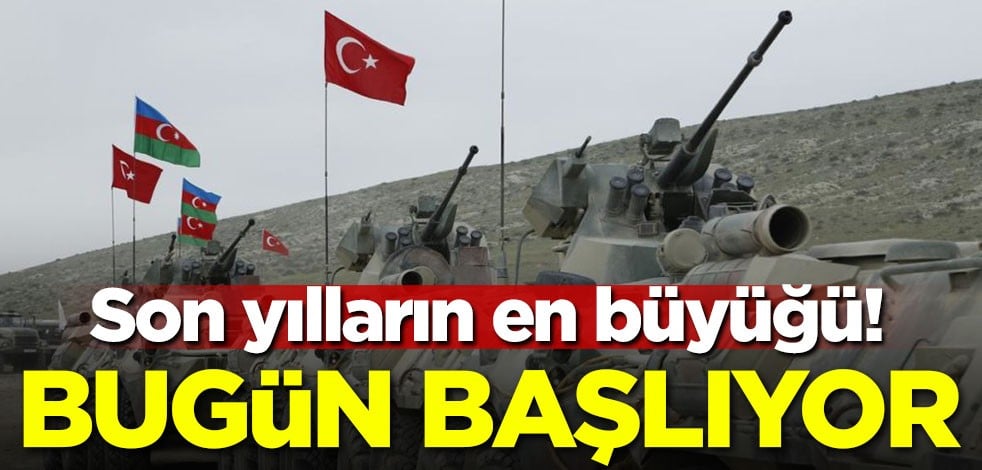 Son yılların en büyüğü! Bugün başlıyor