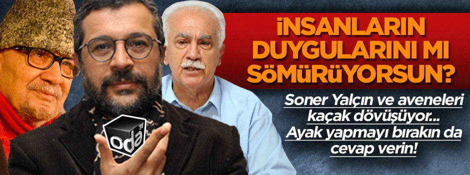 Soner Yalçın ve aveneleri kaçak dövüşüyor… Ayak yapmayı bırakın da cevap verin!