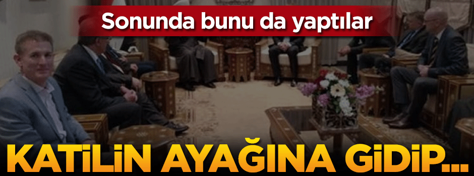 Sonunda bunu da yaptılar! Katilin ayağına gidip...