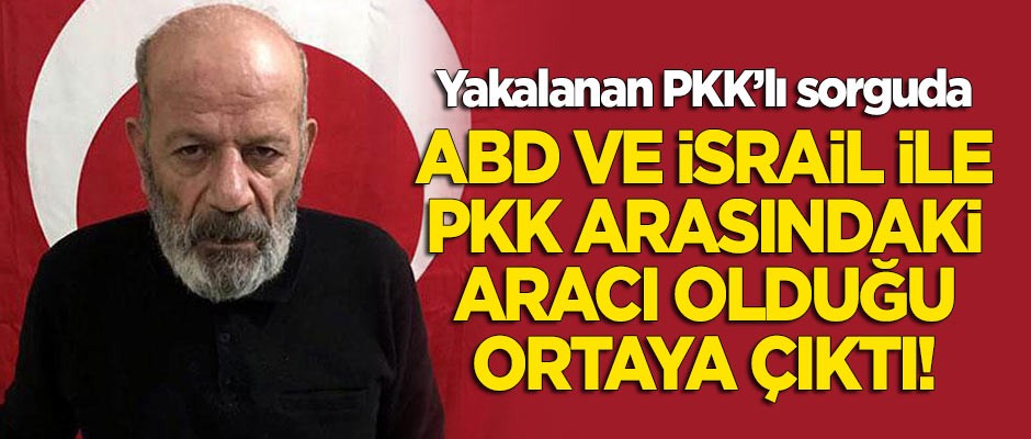 Sorgulanan PKK’lı Baghestani'nin İsrail ve ABD arasındaki aracı olduğu ortaya çıktı!
