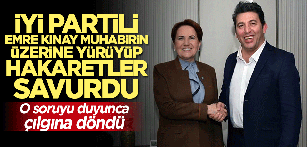 Soruyu duyunca çılgına döndü! Emre Kınay gazetecilerin üzerine yürüyüp hakaretler savurdu