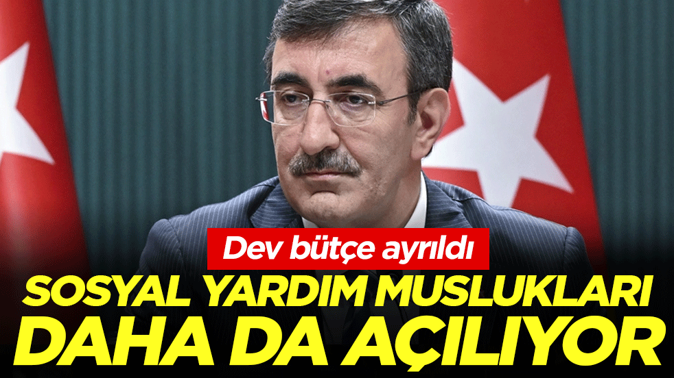 Sosya yardım muslukları daha da açılıyor! Dev bütçe ayrıldı!