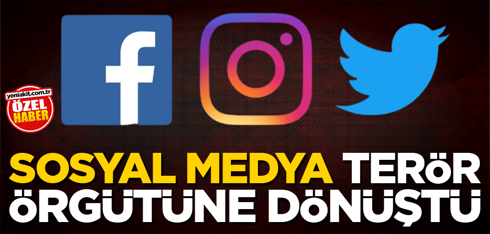 Sosyal medya terör örgütüne dönüştü