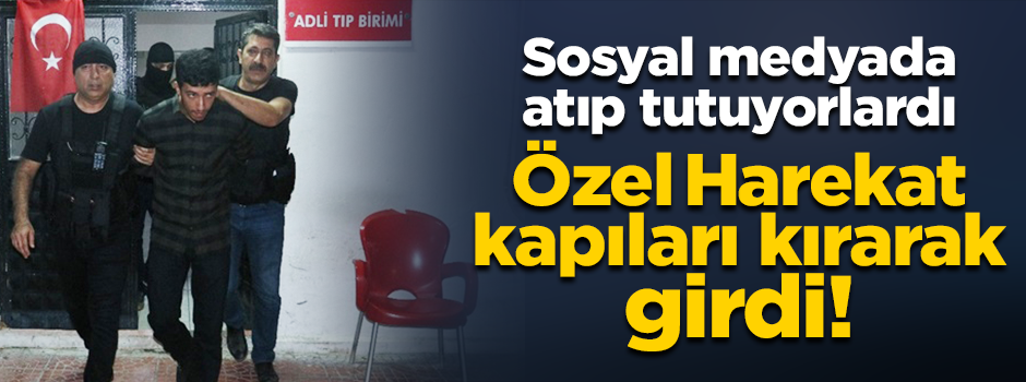 Sosyal medyada atıp tutan PKK'lılar şafak baskını ile paketlendi