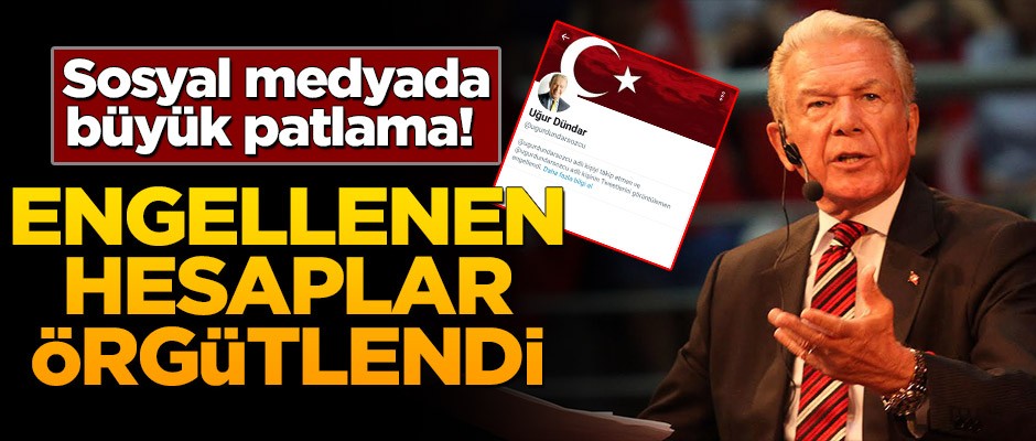 Sosyal medyada büyük patlama! Engellenen hesaplar örgütlendi