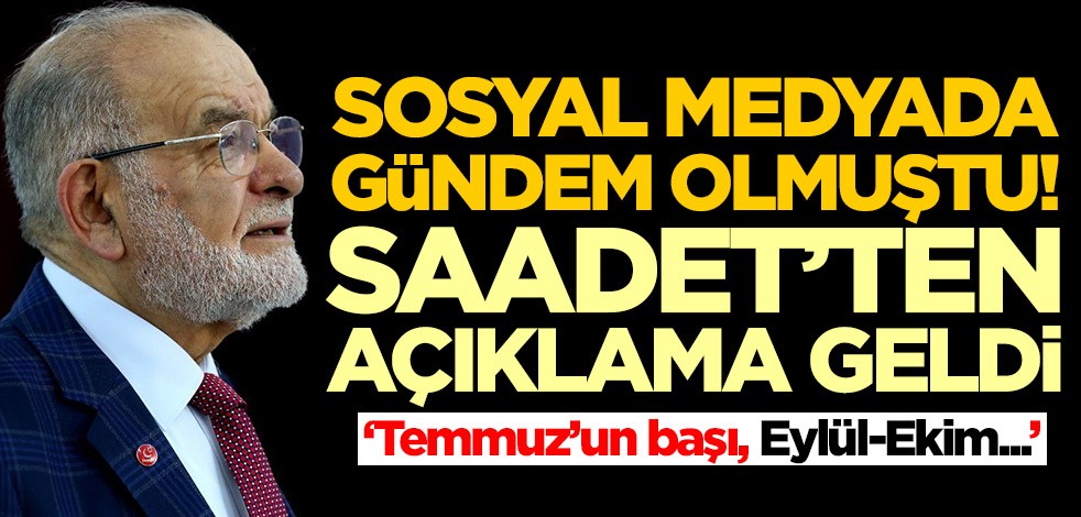 Sosyal medyada gündem olmuştu! Temel Karamollaoğlu'ndan açıklama geldi