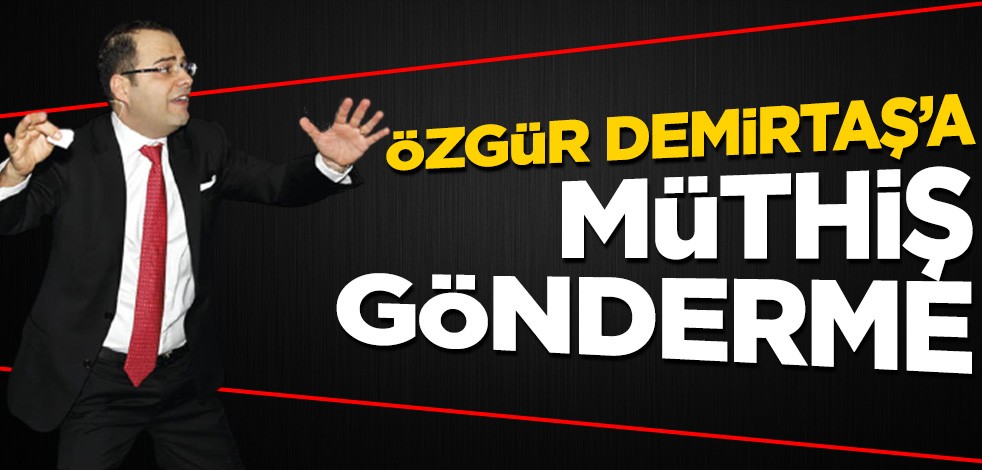 Sosyal medyada Özgür Demirtaş'a müthiş gönderme