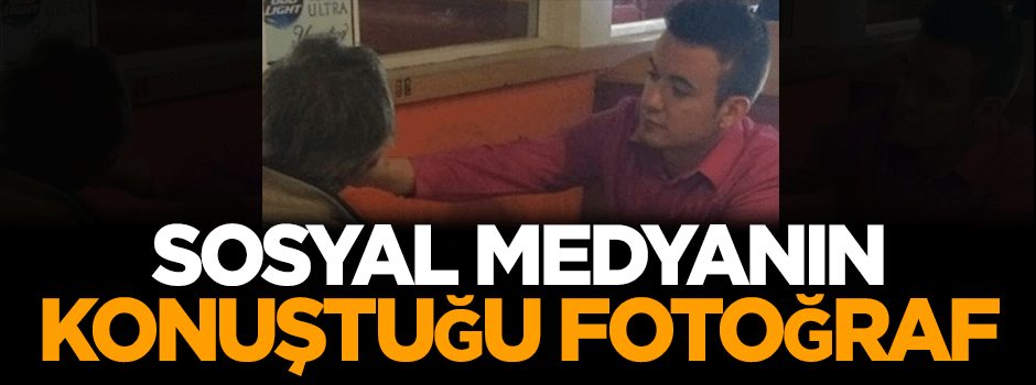 Sosyal medyanın konuştuğu fotoğraf