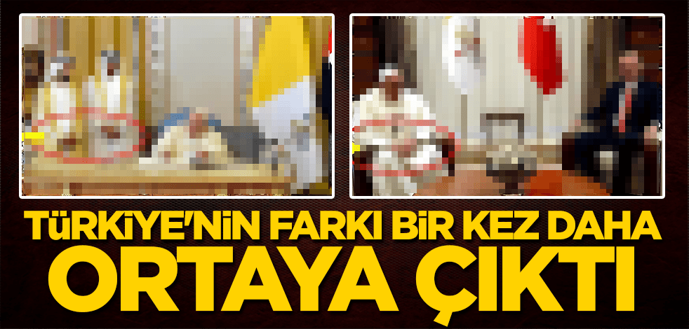 Sosyal medyayı sallayan paylaşım! Erdoğan Türkiye'nin farkını bir kez daha ortaya koydu