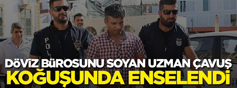 Soyguncu uzman çavuş koğuşunda enselendi