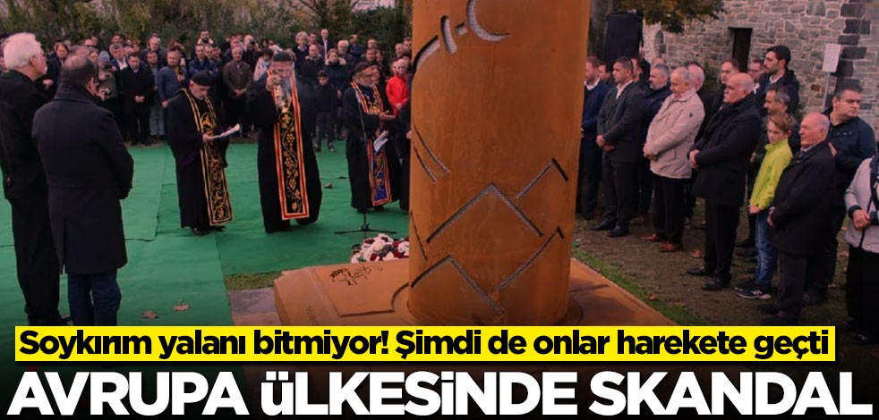 Soykırım yalanı bitmiyor! Şimdi de onlar harekete geçti