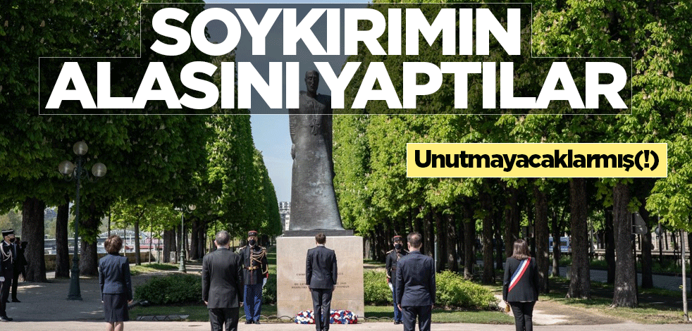 Soykırımcı Fransa 24 Nisan yalanına sarıldı
