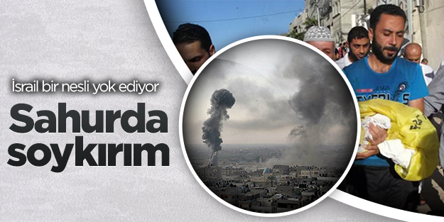 Soykırımcı İsrail bir nesli yok ediyor