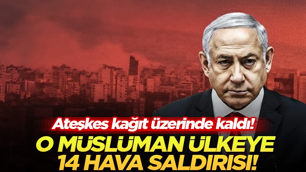 Soykırımcı İsrail durmuyor: Lübnan'ın güneyine hava saldırıları düzenledi