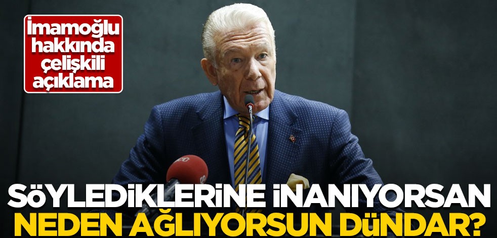 Söylediklerine inanıyorsan neden ağlıyorsun Uğur Dündar? İmamoğlu hakkında çelişkili açıklama