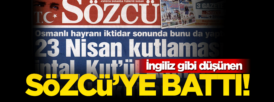 Sözcü gazetesinin 'Kut'ül Amare' rahatsızlığı
