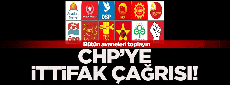 Sözcü'den CHP'ye ittifak çağrısı