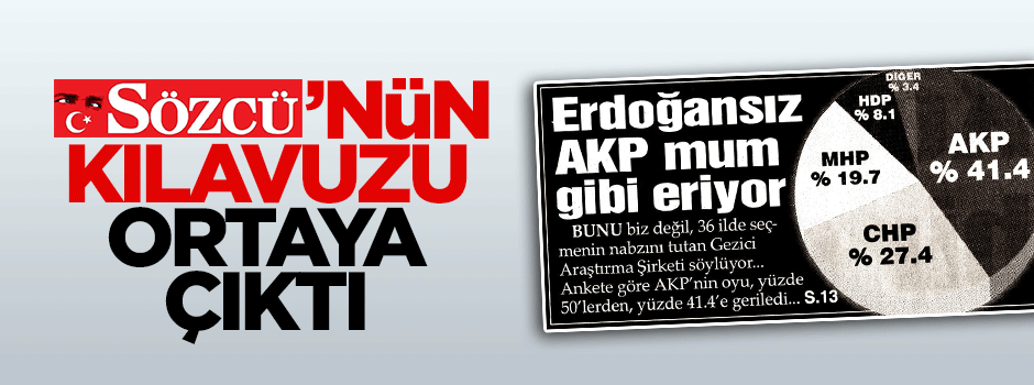 Sözcü'nin kılavuzu Gezici çıktı