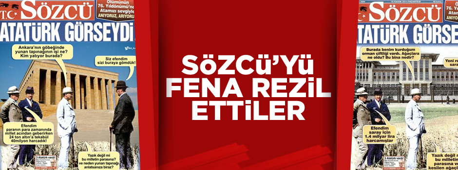 Sözcü'yü fena rezil ettiler