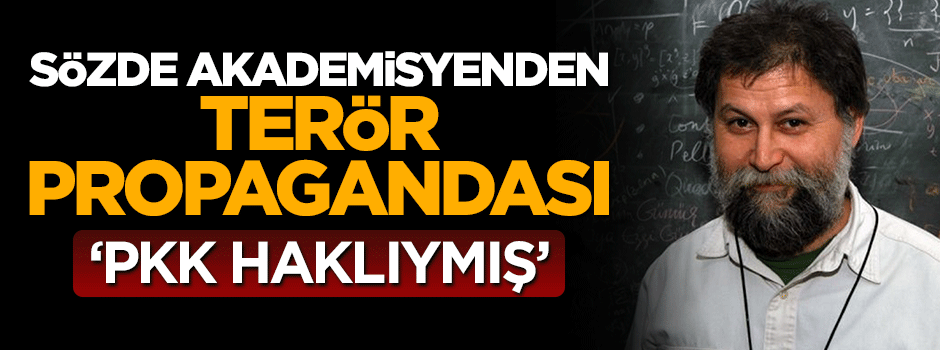 Sözde akademisyenden küstah paylaşım: PKK haklıymış