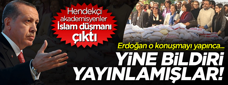 Sözde akademisyenlerden İslam karşıtı bildiri!